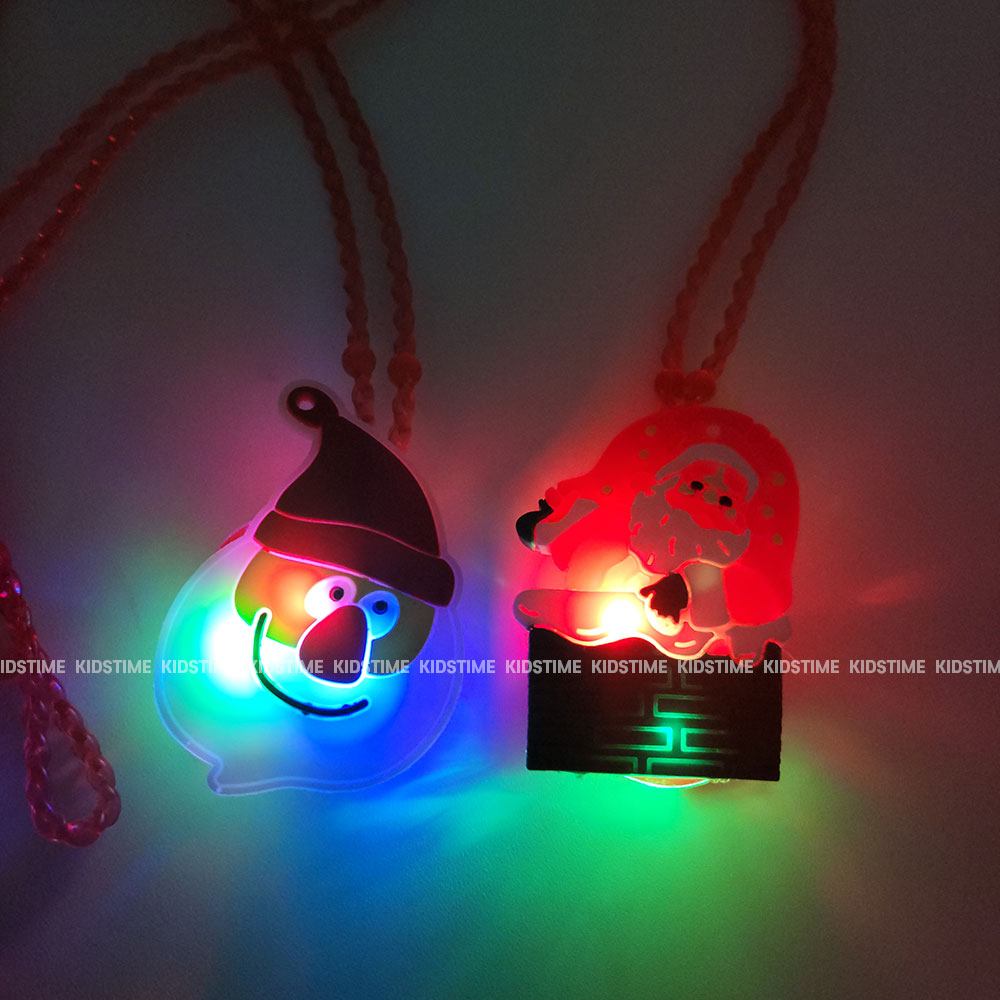 1000 산타 라이트 불빛 목걸이세트 11+1개-크리스마스 파티 소품 선물