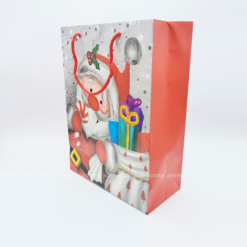 2000 크리스마스 쇼핑백 20개묶음-종이쇼핑백 산타 크리스마스선물