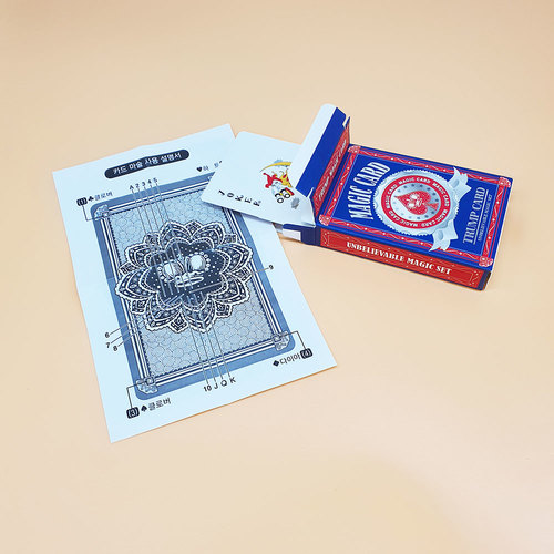 1500 마술카드 2개묶음-설명서 포함 다양한 카드마술