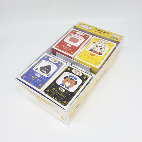 2500 엉덩이탐정 원카드 4개묶음-카드놀이 트럼프카드