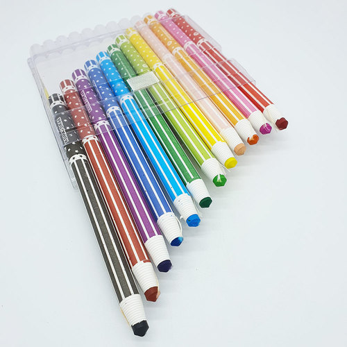 4000 12색 양파 색연필/꼬모띠-돌려벗기는 색연필