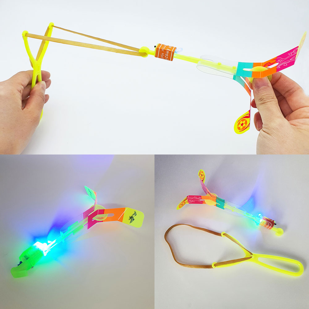 1000 LED 플라잉 소 10개묶음-불빛플라잉 야외완구 캠핑장 장난감 놀이