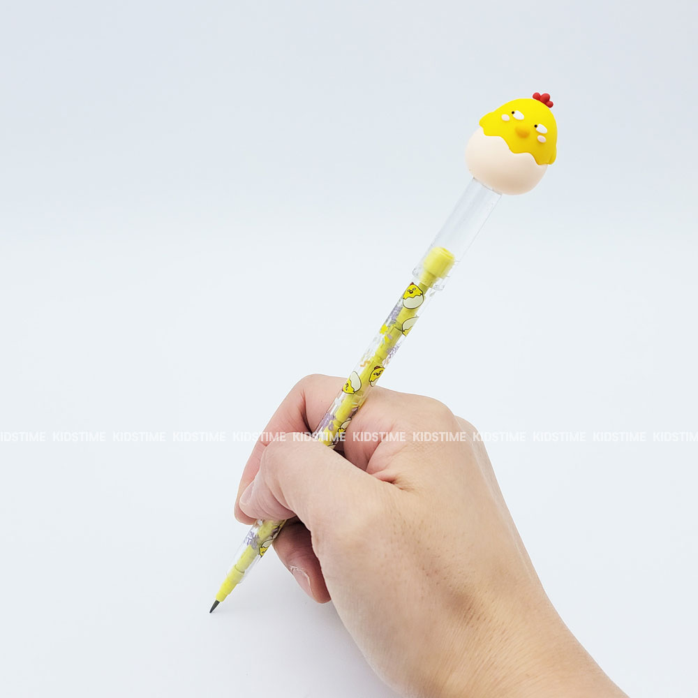 1000 토끼 병아리 카트리지 연필 1개-0.7mm 캐릭터 연필