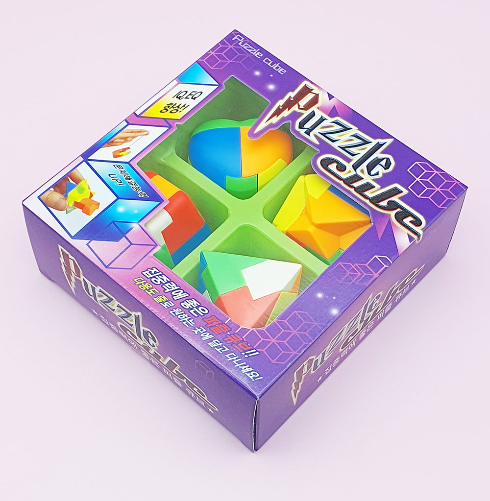 4000 프랜즈 퍼즐큐브 1개-입체퍼즐 큐브놀이 집중력향상