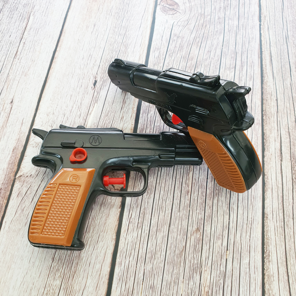 1200 카우보이  권총 물총 12개묶음-장난감총 모양 미니 물총