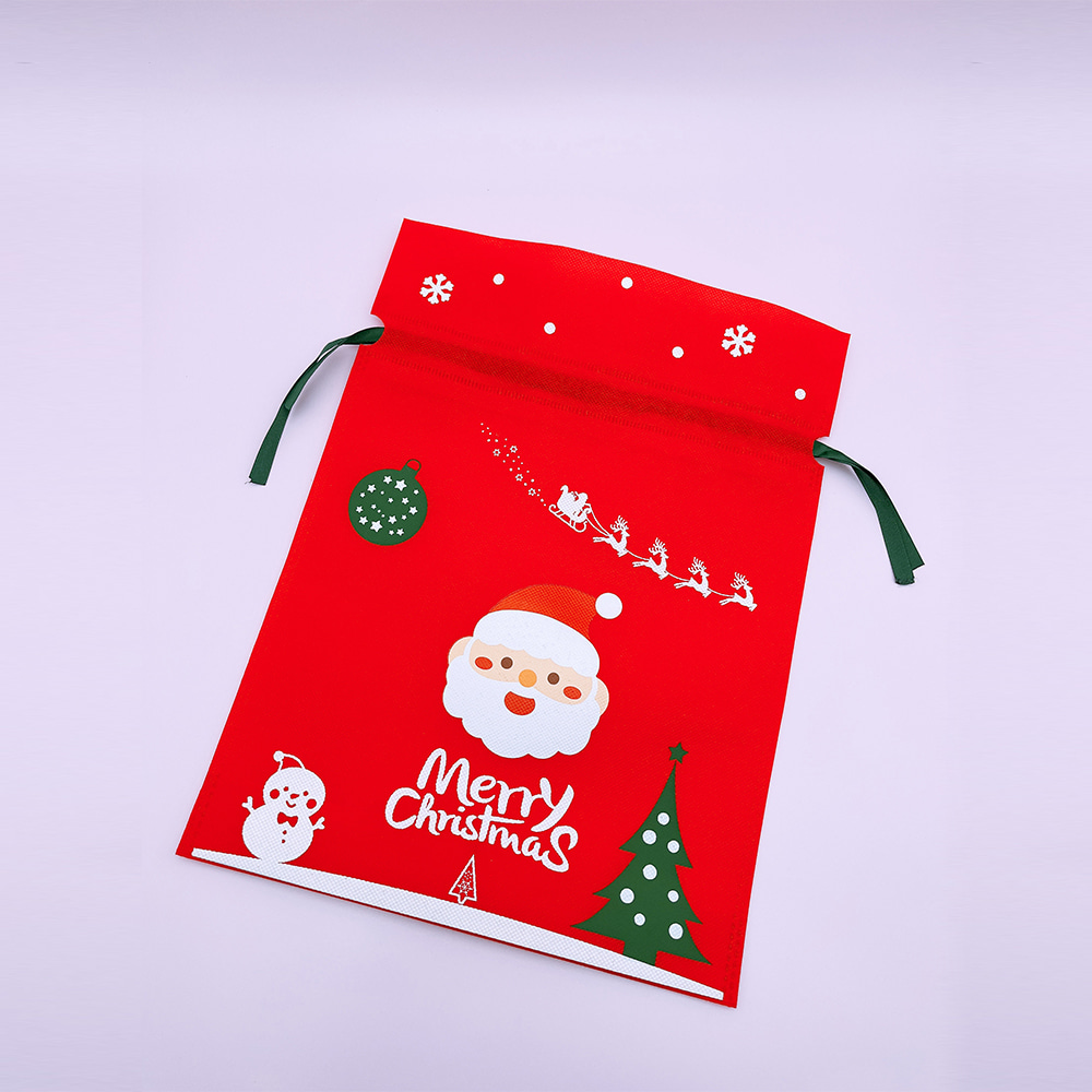 2000 크리스마스 선물 주머니 파티용품 20개묶음 - 구디백 파우치 산타선물 학원 교회 달란트