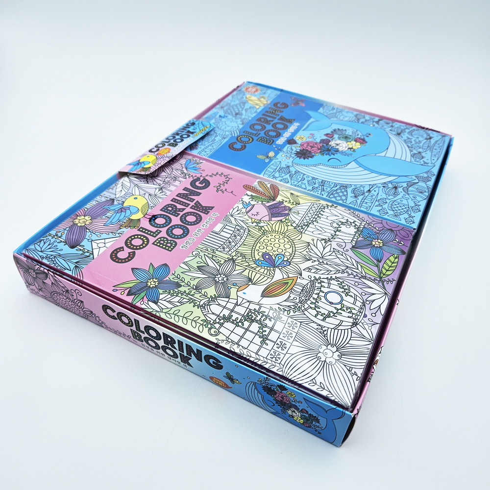 2000 힐링을 위한 컬러링북 1개 랜덤 - 색칠놀이 미술놀이 학습교재