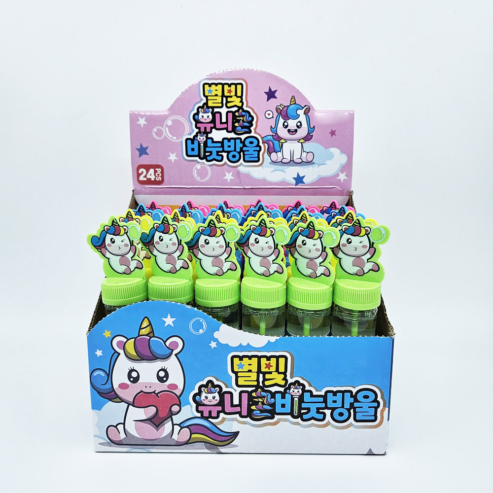 500 별빛 유니콘 비눗방울 24개입 1박스 - 비누방울 어린이집 유치원 단체선물 달란트