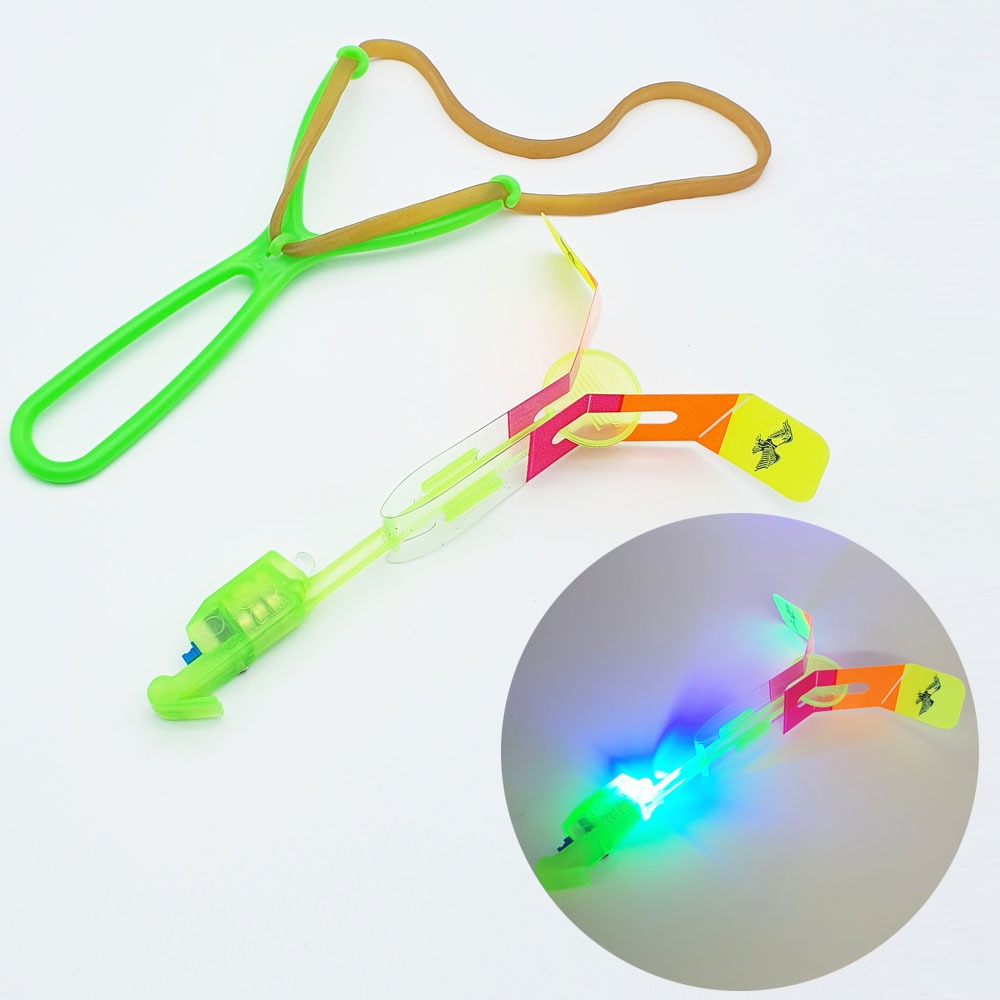 1000 LED 플라잉 소 10개묶음-불빛플라잉 야외완구 캠핑장 장난감 놀이