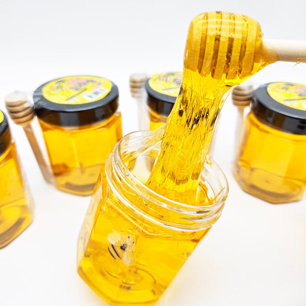 4000 벌꿀 슬라임 1개 랜덤 - 꿀벌 토핑 디퍼 꿀처럼 흐르는 슬라임